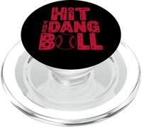 Hit the Dang Ball Baseball Softball PopSockets PopGrip for MagSafe
