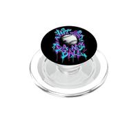 Hit The Dang Ball Baseball Street Art PopSockets PopGrip for MagSafe