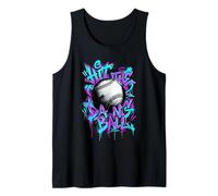 Hit The Dang Ball Baseball Street Art Tank Top