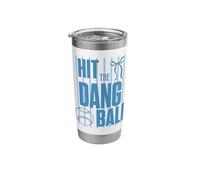Hit the Dang Ball Blue Stainless Steel Insulated Tumbler
