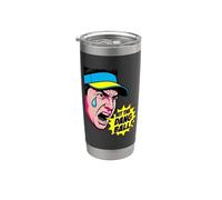 Hit The Dang Ball Pop Art Comic Golf Humor Stainless Steel Insulated Tumbler