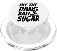 Hit The Dang Ball Sugar Funny Family Baseball Mom Gifts PopSockets PopGrip for MagSafe