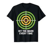 Hit The Mark Target Bullseye Design T-Shirt