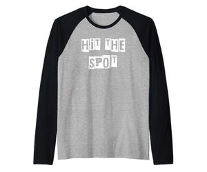 Hit The Spot Raglan Baseball Tee