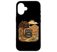 Hit The Trail Hiking & Camping Mojave Desert Case for iPhone 16
