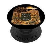 Hit The Trail Hiking & Camping Mojave Desert PopSockets Adhesive PopGrip