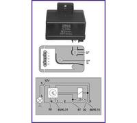 Glow plug relay 132084 HITACHI for ALFA ROMEO CITROËN FIAT