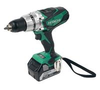 Hitachi 18V Li-Ion Brushed Cordless Combi Drill (2 X 5Ah) - Dv18Dsdl/jj