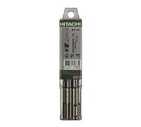 Hitachi - 752910 Multipack 10 SDS-Plus Drill bits 4 Cutting Professional 6.5 x 210 mm Long Util 150