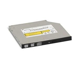 Hitachi-LG GUD0N Internal DVD Drive, Slim 9.5 mm DVD Player/Writer for Laptop/Desktop PC, Windows 10 Compatible, 8x Read/Write Speed - Black