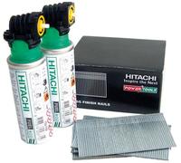 Hitachi Second Fix 45 mm Galvanized 16 Gauge Straight Finish Brad Nail Pack