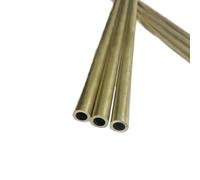 HiTbod 1Pc Brass Tube Model Tubing Big Diameter High Pressure Resistant Thick Brass Pipe, Length : 49Cm, Od 20 X Id 16Mm