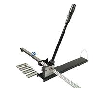 HiTbod Dc-35 Din Rail Cutter Tool, Adjustable Locator Double-Groove Steel/Alumitrack Cuttinghine with Rule