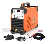 HITBOX 200A Aluminium TIG Welder AC/DC, Digital Inverter TIG Welding Machine with Pulse & Square Wave, Professional TIG Welder (HBT250P AC/DC)