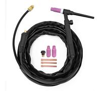 HITBOX 200Amp TIG Welding Torch WP17V 4M TIG Welder Gun Air Cooled SR-17V with 10-25R Quick Connector Plug for Lift TIG