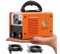 HITBOX 240V 2 in 1 Stick Welder, Lift TIG/MMA ARC Welding Machine with IGBT Inverter, Digital LED Display, Hot Start, Arc Force & Anti-Stick, Portable Welder for Home and Professional Use(ARC200mini3)