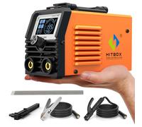 HITBOX 240V Mini ARC Stick Welder, IGBT Inverter Arc Welding Machine with LED Digital Display, Hot Start & ARC Force, Portable Stick Arc Welder for Carbon Steel, Stainless Steel (ARC200S)