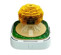 Hitburu 3D Calendar 2026 | Fortune Tree Memo Pad Calendar for Desk 2026 | Standing Notepad Creative Deck Decor for Cabinet Shelf Tabletop Study Living Room Entryway Holiday Adults Friends