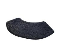 Hitburu Absorbent Bath Mat | Curved Floor Mats for Bathroom - Non-Slip Absorbent Washable Shower Accessories Bathtub Safety for Home Entrance Kitchen Hotel Farmhouse Dorm Family Bedroom RV