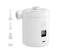 Hitburu Air Pump for Inflatables - Cordless Rechargeable Air Bed Pump,Quick Fill Automatic Blow Up Tool for Swimming Rings Sleeping Bed Pool Floats Outdoor Camping Road Trip