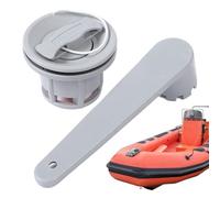 Hitburu Boat Air Stopcock - Inflatable Boat Air Plugs,Wear-Resistant Double Seal Replacement Parts for Kayak Paddle Board Dinghy Canoe Raft Outdoor Excursion Trip River Fishing
