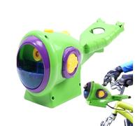 Hitburu Bubble Machine for Kids - High-Output Interactive Bike Mount - Electric Bubble Machine for Kids Bike | for Boy Girl Birthday Holiday Wedding Summer Backyard Garden Camping Beach