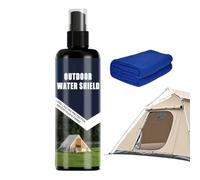Hitburu Canvas Waterproofing Spray - 100ML Rainproof Solution | Camping Gear Waterproofing Spray,for Shoe Jacket Fabric Tent Boot Sneaker Furniture Upholstery Clothing RV Patio