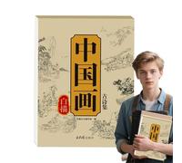 Hitburu Chinese Writing Practice Book,Traditional Calligraphy Workbook - Drawing & Art Supplies for Self-improvement Meditation Practitioners Cultural Workshops Educators