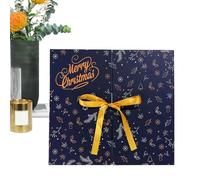 Hitburu Countdown Box to Fill,24-Day Storage Container | Make Your Own Countdown Boxes | for Winter Holiday Candy Chocolate Fondant Nougat Jewelry Small Toys