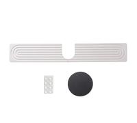 Hitburu Faucet Mat - Diatomite Around The Sink Faucet Mat | Splash Guard Stone Drip Catcher, Fast Drying Tray Kitchen Accessories for Bathroom Counter