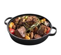Hitburu Frying Pan for Eggs,Omelet Griddle Pan with Lid for Stoves | Heat-Insulating Handle Cookware Skillet, Kitchen Tool for Pancake Steak Dinner Breakfast Snacks Cooking