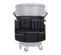 Hitburu Garbage Bin Apron - Construction Organizer - Custodian and Janitorial Supplies for Home Lawn Backyard Garden Outdoor Porch Patio Garage Living Room