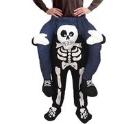 Hitburu Halloween Skeleton Costume - Attention-Grabbing Dress-up - Prank Costumes Skeleton Theme,for Birthday Drama Stage Performance Gathering School Show Elderly Friends