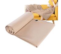 Hitburu Heated Shawl,Portable Electric Heated Shawl - Washable Throw Blanket Cold Weather Soft Beddings for Reading Working Travel Camping Road Trip