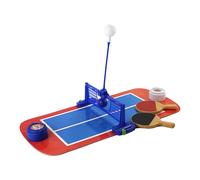 Hitburu Portable Table Tennis Set,Table Tennis Ball Score Games | Parent Child Interaction Funny Interactive Toy for School Travel Boy Hand-Eye Coordination Kids Home Playtime Develop Skills Girl Home
