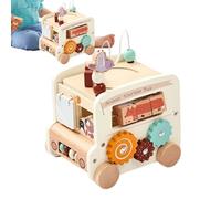 Hitburu Toddler Educational Toys,Educational Bus Shape Learning Activities | Xylophone Color Shape Matching Activities for School Classroom Children Daycare Kindergarten Halloween Holiday