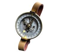 Hitburu Watch Band Compass | Portable Sturdy Watchband Compass,Waterproof Glow-in-The-Dark Display Compass Wrist for Outdoor Enthusiasts