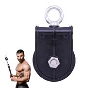 Hitburu Workout Pulley, Cable Machine Pulley, Mute 360° Rotation Exercise Wheel Bearing Wheel Replace For Garage Door Cage