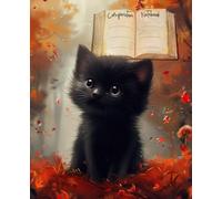 Hitcat Gang Notebook - Attempt No. 1: A Funny College Ruled Lined Notebook for Cat Lovers, School, Work, Notes and Feline-Supervised Chaos