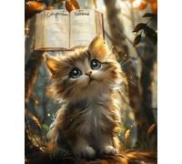 Hitcat Gang Notebook - Attempt No. 10: A Funny College Ruled Lined Notebook for Cat Lovers, School, Work, Notes and Feline-Supervised Chaos