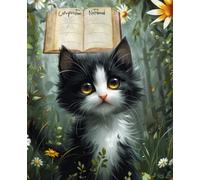 Hitcat Gang Notebook - Attempt No. 4: A Funny College Ruled Lined Notebook for Cat Lovers, School, Work, Notes and Feline-Supervised Chaos
