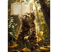 Hitcat Gang Notebook - Attempt No. 8: A Funny College Ruled Lined Notebook for Cat Lovers, School, Work, Notes and Feline-Supervised Chaos