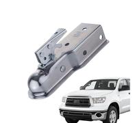 Hitch Coupler - Ball Head Coupling Drawbar for Trailers - Coupling Connector for Caravans Boats Trucks with 5 cm 7.5 cm Ball for Pulling Various Trailers