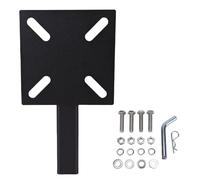 Hitch Mount Vise Plate Truck Trailer Receiver Table Bench Mount with Universal Fit