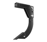 Hitch Mounted Trencher Fits 3 Point Hitch, Heavy Duty Subsoiler, Hitch Lawn Ripper for ATV/UTV Tractor, Updated Adjustable 16" Trenching Shank Plow, Thicken Trench Digger with 2pcs Replaceable Teeth