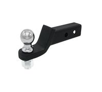 Hitch Pin Clip Fits 2-Inch Receiver & Trailer Hitch Ball Mount With 2" Trailer Ball Come With Black Steel Hitch Lock