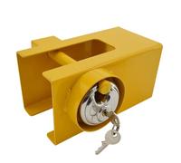 Hitch Security Lock - Alloy Metal Barrier, Robust Trailer Fastener, Reinforced Safety Mechanism corrosions Resistant Structure | Enhanced Stability for Hauling Vehicle Loads Outdoors Daily Use