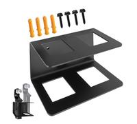 Hitch Storage - Heavy-Duty Steel Trailer Rack - Trailer Hitch Bracket,for 2 Inch Shank Two Ball Mount Garage Rv Car Replacement