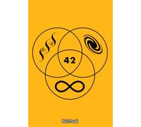 Hitchhikers Guide To The Galaxy 42 Notebook: College Ruled Notebook for Students and Writers