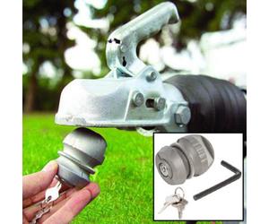 HITCHLOCK TOW HITCH LOCK COUPLING LOCK UNIVERSAL BALL 50 MM CARAVAN TRAILER NEW